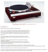 Лот: 22170096. Фото: 6. Technics SL-M1 (Japan)