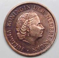 Лот: 1447398. Фото: 2. Нидерланды. 5 цент 1980г. Монеты