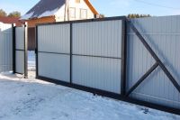 Лот: 14236636. Фото: 3. Откатные ворота. Строительство и ремонт