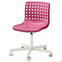 Лот: 13639512. Фото: 3. Рабочий стул, розовый, белый. Мебель