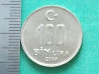 Лот: 12152208. Фото: 7. Монета 100 тысяч лир Турция 2004...