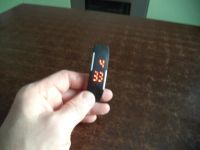 Лот: 10996504. Фото: 2. Часы спортивные LED черные унисекс. Обмундирование и экипировка