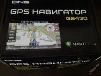 Лот: 2495382. Фото: 2. GPS DNS GS430 с видеовходом TFT... Смартфоны, связь, навигация