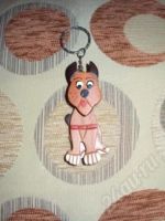 Лот: 200690. Фото: 2. Брелок - собачка. Коллекционирование, моделизм