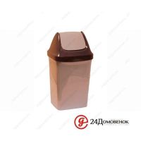 Лот: 8845404. Фото: 3. Контейнер для мусора 50л Свинг... Домашний быт