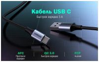Лот: 25415628. Фото: 10. Кабель UGREEN US288 (60127) USB-A...