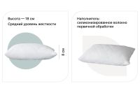 Лот: 23629595. Фото: 2. Подушка MITTE Relax. Домашний текстиль