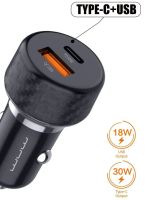 Лот: 25794393. Фото: 3. АЗУ WUW C258 1A1C QC 3.0 48W Black. Смартфоны, связь, навигация