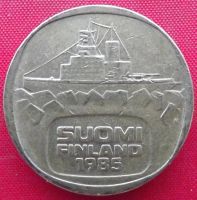 Лот: 2580109. Фото: 2. (№2334) 5 марок 1985 (Финляндия... Монеты