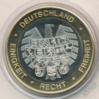 Лот: 5894843. Фото: 2. Германия медаль жетон Берлин Рейхстаг... Значки, медали, жетоны