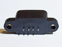 Лот: 19443716. Фото: 5. USB гнездо разъем встраиваемый...