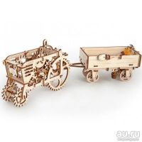 Лот: 8957074. Фото: 2. 3D Конструктор Ugears Прицеп к... Игрушки