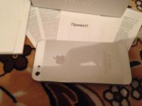 Лот: 6161510. Фото: 3. iPhone 5 16Gb White LTE (как новый... Красноярск
