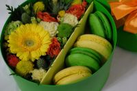 Лот: 6629133. Фото: 2. FlowerBox Цветочная коробка Коробка... Цветы, букеты