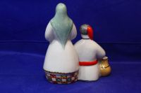 Лот: 19706305. Фото: 4. Фарфоровая статуэтка На базаре... Красноярск