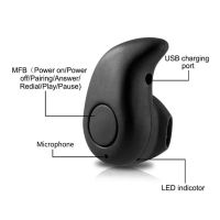 Лот: 12649179. Фото: 2. Bluetooth гарнитура черная микро...