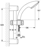 Лот: 8093031. Фото: 4. Grohe EuroEco - Набор для ванны... Красноярск