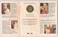Лот: 10593741. Фото: 2. Бельгия 1993 жетон коронация король... Значки, медали, жетоны