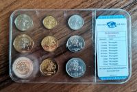 Лот: 16707294. Фото: 3. Литва набор из 9 монет 1 цент... Коллекционирование, моделизм