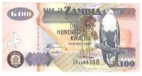Лот: 10906567. Фото: 2. 100 квача 2009 год. Замбия. Банкноты
