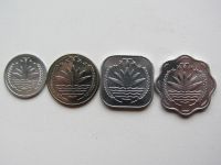 Лот: 6407699. Фото: 3. Бангладеш набор из 4 монет 1974-1994г... Коллекционирование, моделизм