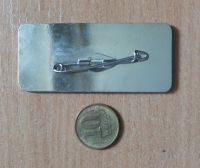 Лот: 19207642. Фото: 2. Знак За вакцинацию. Тяжёлый. Значки, медали, жетоны