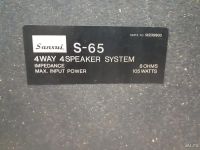 Лот: 13808083. Фото: 6. Sansui S-65(Япония) 8om,105w,93д...