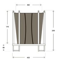 Лот: 15618910. Фото: 2. Батут Hasttings Classic Green... Тренажеры, комплексы