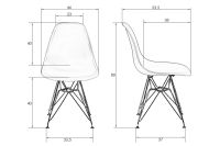 Лот: 24696195. Фото: 7. Стул обеденный DOBRIN Dsr