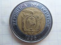 Лот: 21180364. Фото: 2. Эквадор 1000 сукре 1996. Монеты