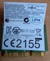 Лот: 15229384. Фото: 2. Беспроводной модуль Wi-Fi+Bluetooth... Сетевые устройства