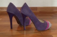 Лот: 4218723. Фото: 2. Туфли фиолетовые р.37. Женская обувь