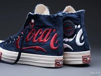 Лот: 12697217. Фото: 5. Кеды KITH x Coke x Converse Chuck...