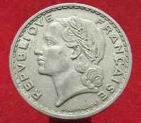 Лот: 14984947. Фото: 2. Франция 5 франков, 1949г. Монеты
