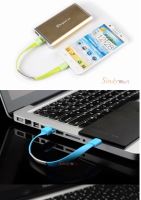 Лот: 6486252. Фото: 3. USB-кабель "Плоский браслет... Смартфоны, связь, навигация