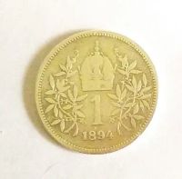 Лот: 20327618. Фото: 2. Австрия 1 крона 1894. Монеты