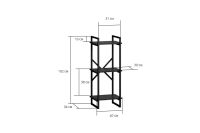 Лот: 24663201. Фото: 6. Стеллаж LOFTY HOME Роквуд
