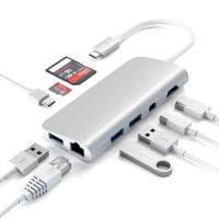 Лот: 21763577. Фото: 5. USB адаптер Satechi Aluminum 9-в-1...