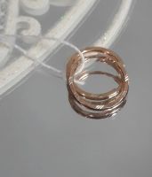 Лот: 16969546. Фото: 3. Серьги "Конго" золото 585 проба. Одежда, обувь, галантерея