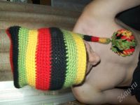 Лот: 520807. Фото: 2. Для фанатов раста культуры! Раста-колпак... Аксессуары