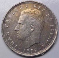 Лот: 858154. Фото: 2. Испания. 25 песет 1975г. (2). Монеты