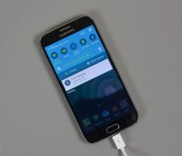 Лот: 11251651. Фото: 3. Samsung s6 64 gb Blue. Отличное... Красноярск