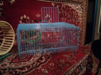 Лот: 5966249. Фото: 2. Клетка-переноска с 3 колесами... Животные и уход