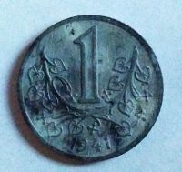Лот: 25582453. Фото: 2. Богемия и Моравия 1 крона 1941... Монеты