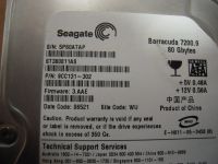 Лот: 12847109. Фото: 2. Жесткий диск HDD 80gb Seagate... Комплектующие