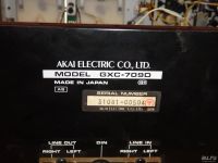 Лот: 8642929. Фото: 5. Кассетная дека AKAI GXC-709D