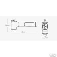 Лот: 17109335. Фото: 3. Аварийный молоток NexTool Multifunctional... Строительство и ремонт