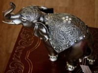 Лот: 12799432. Фото: 3. Слон серебристый сувенирный, статуэтка. Коллекционирование, моделизм