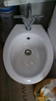 Лот: 13565535. Фото: 2. Биде+смеситель. Сантехника, водопровод