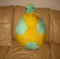 Лот: 10121364. Фото: 2. Большая подушка - игрушка (черепаха... Домашний текстиль
